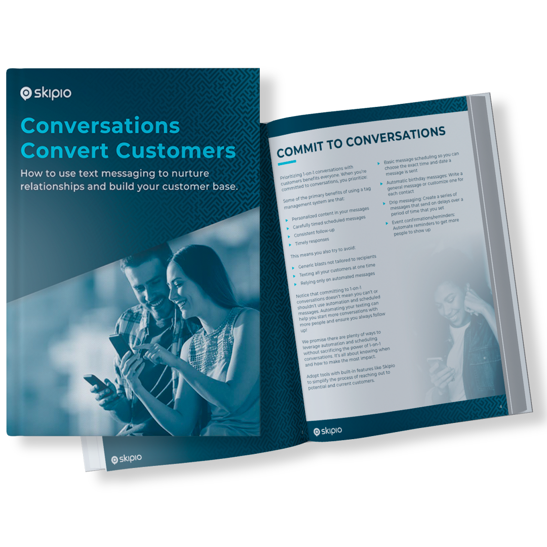 Conversations Convert Customers - Skipio